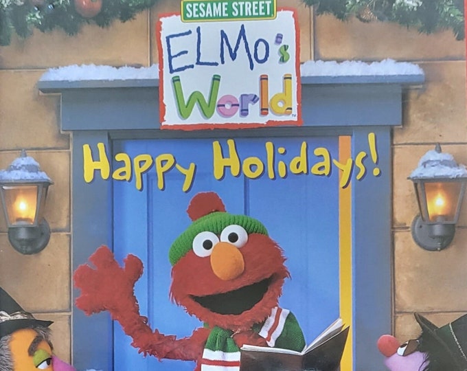 Elmo's World Happy Holidays DVD - Sesame Street - Etsy