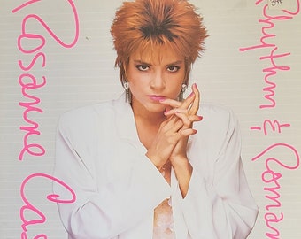 Rosanne Cash - Rhythm And Romance - 1985 Vintage Country Rock Vinyl LP - Columbia Records FC-39463