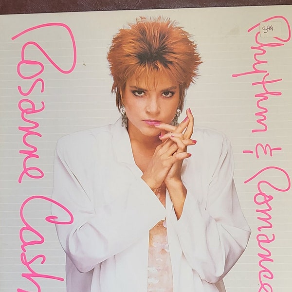 Rosanne Cash - Rhythm And Romance - 1985 Vintage Country Rock Vinyl LP - Columbia Records FC-39463