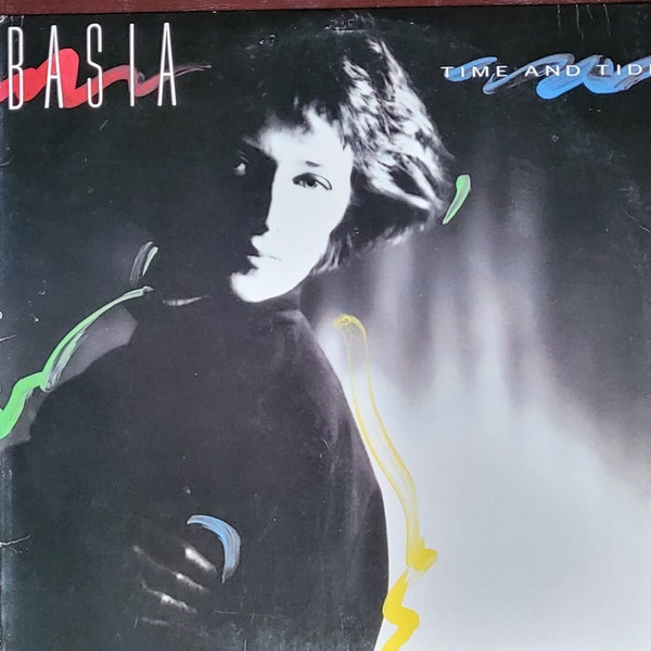 Basia - Time And Tide - 1987 Vintage Synth Electronic Vinyl LP Album - Epic Records FE-40767