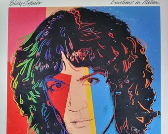 Billy Squier - Emotions In Motion - 1982 Vintage Classic Rock Vinyl LP Album - Capitol Records ST-12217