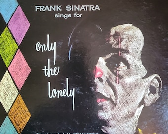 Frank Sinatra - Frank Sinatra Sings For Only The Lonely - Vintage Jazz Vinyl LP Album 1958 - Capitol Records SW1053