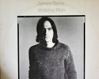 James Taylor - Walking Man - Vintage Folk / Classic Rock Vinyl LP Album - 1974 Warner Bros Records W 2794