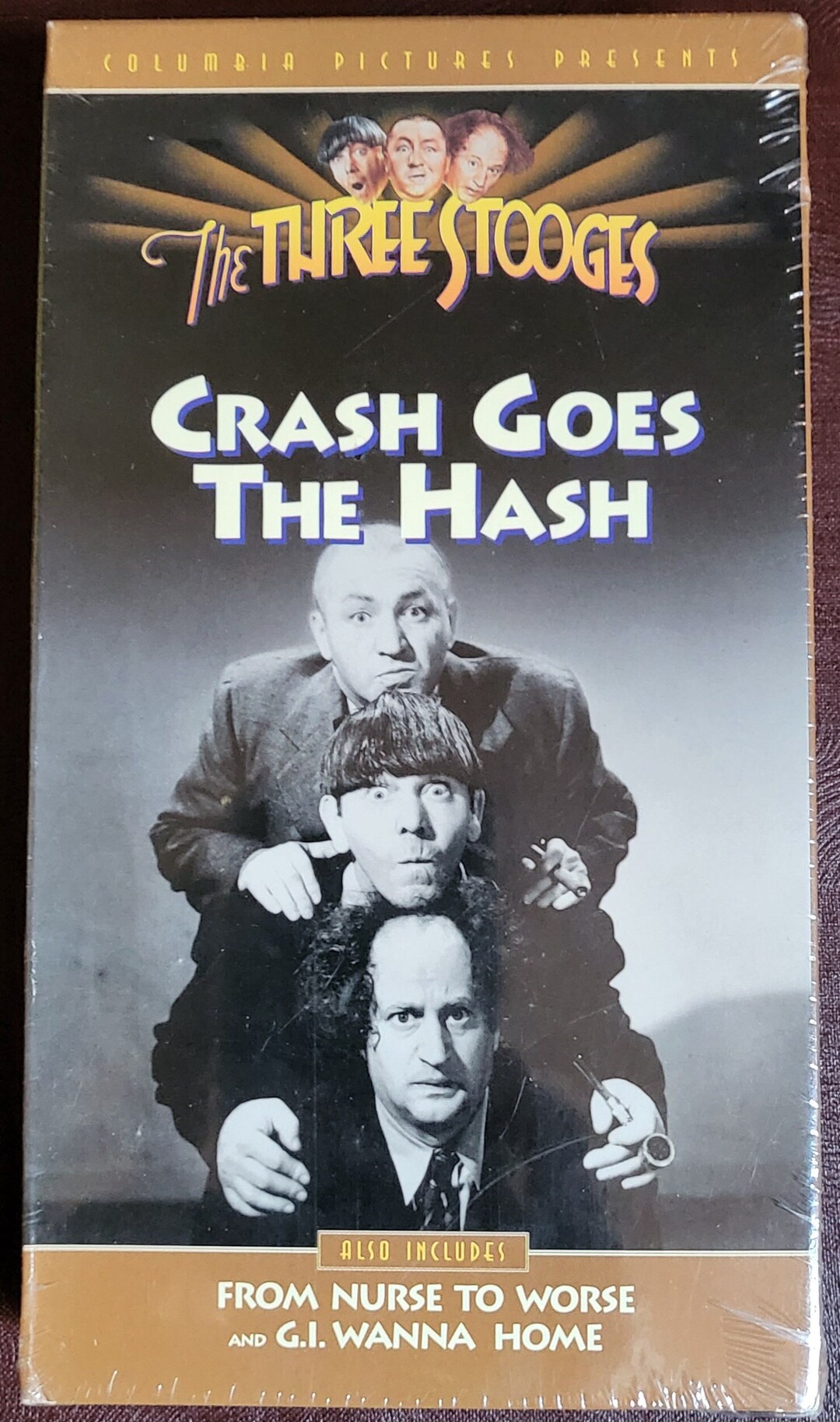 The Three Stooges Crash Goes the Hash Vintage Comedy VHS Etsy