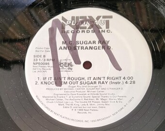 MC Sugar Ray - Knock 'em Out: 1989 Vintage Rap Vinyl LP - Etsy