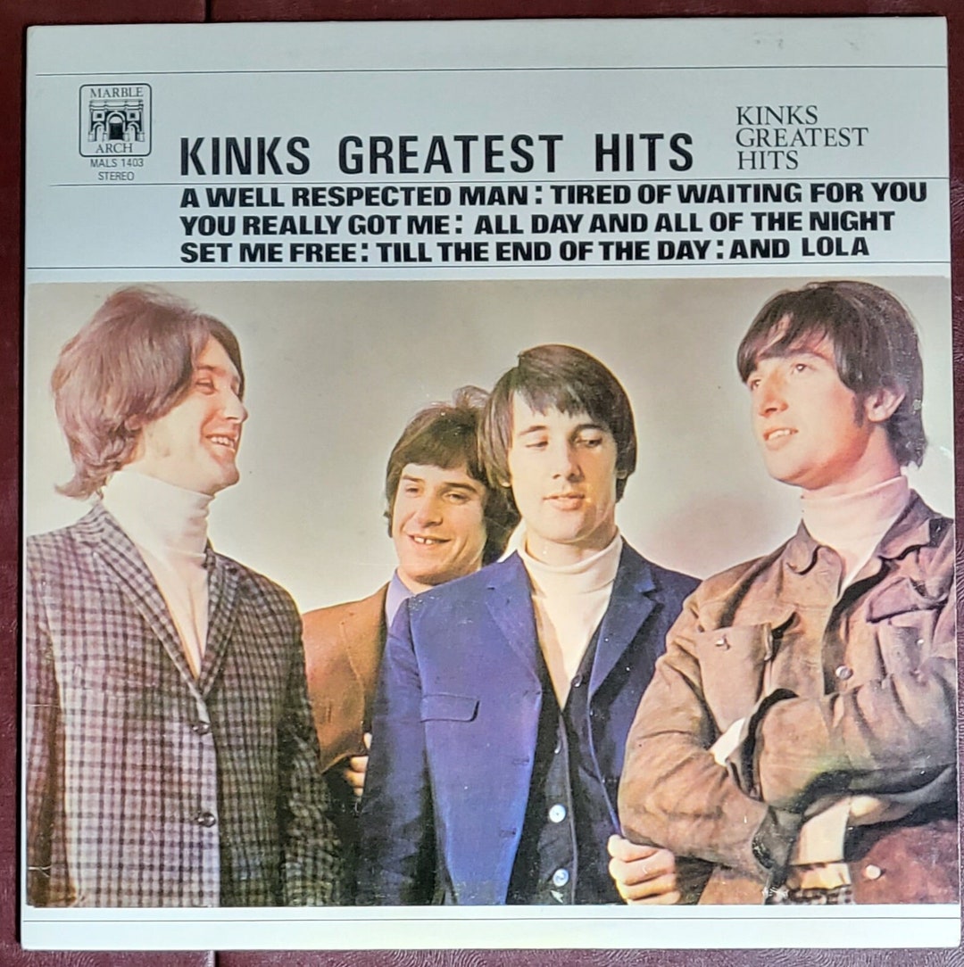 The Kinks the Kinks Greatest Hits 1971 Vintage Rock / Pop Etsy
