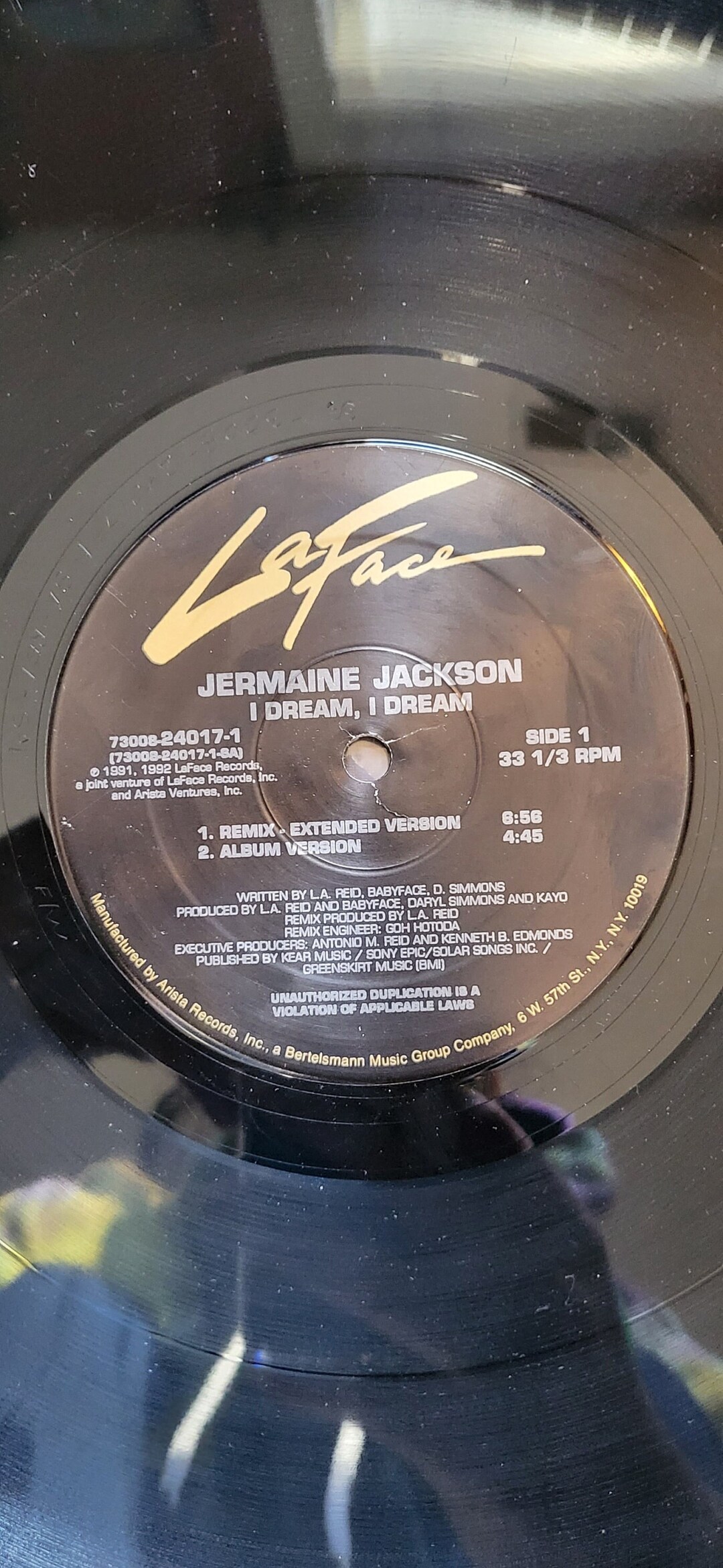 Jermaine Jackson - I Dream, I Dream - 1992 Vintage Rap / Hip Hop