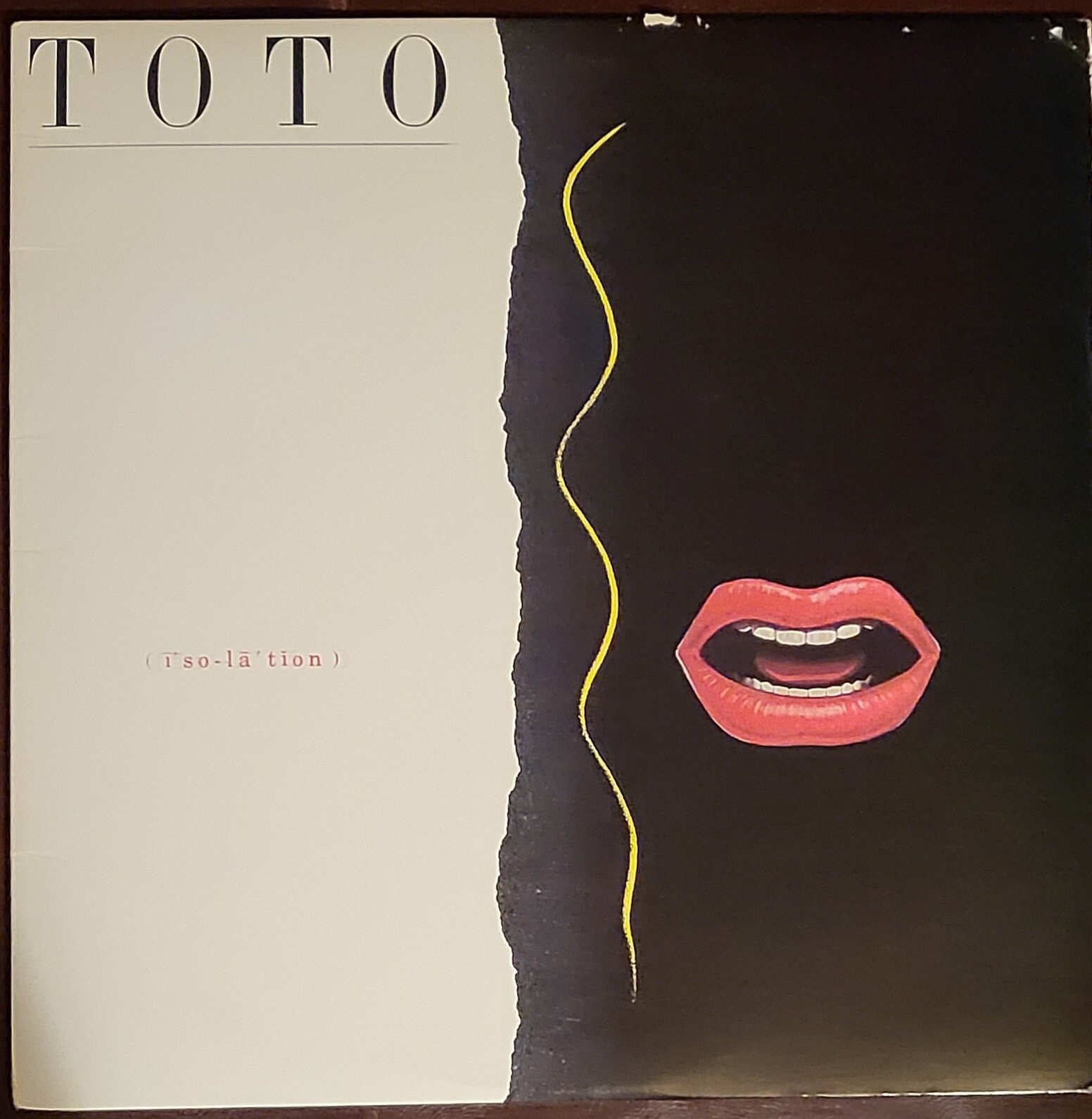 Toto - Isolation - 1984 Vintage Classic Pop/ Rock Vinyl LP Album