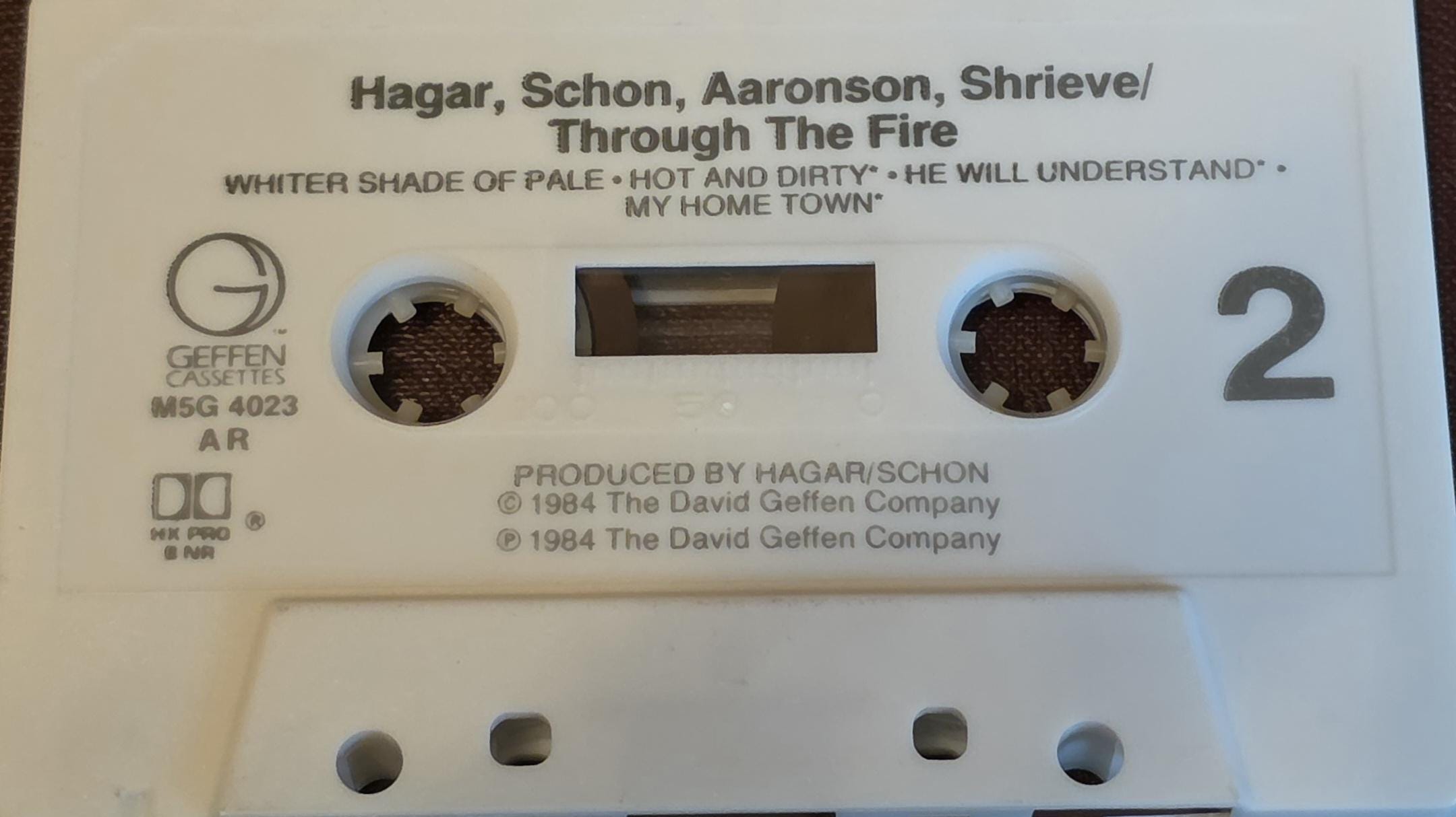 HSAS : Through the Fire - 1984 Classic Rock Cassette Tape - Etsy