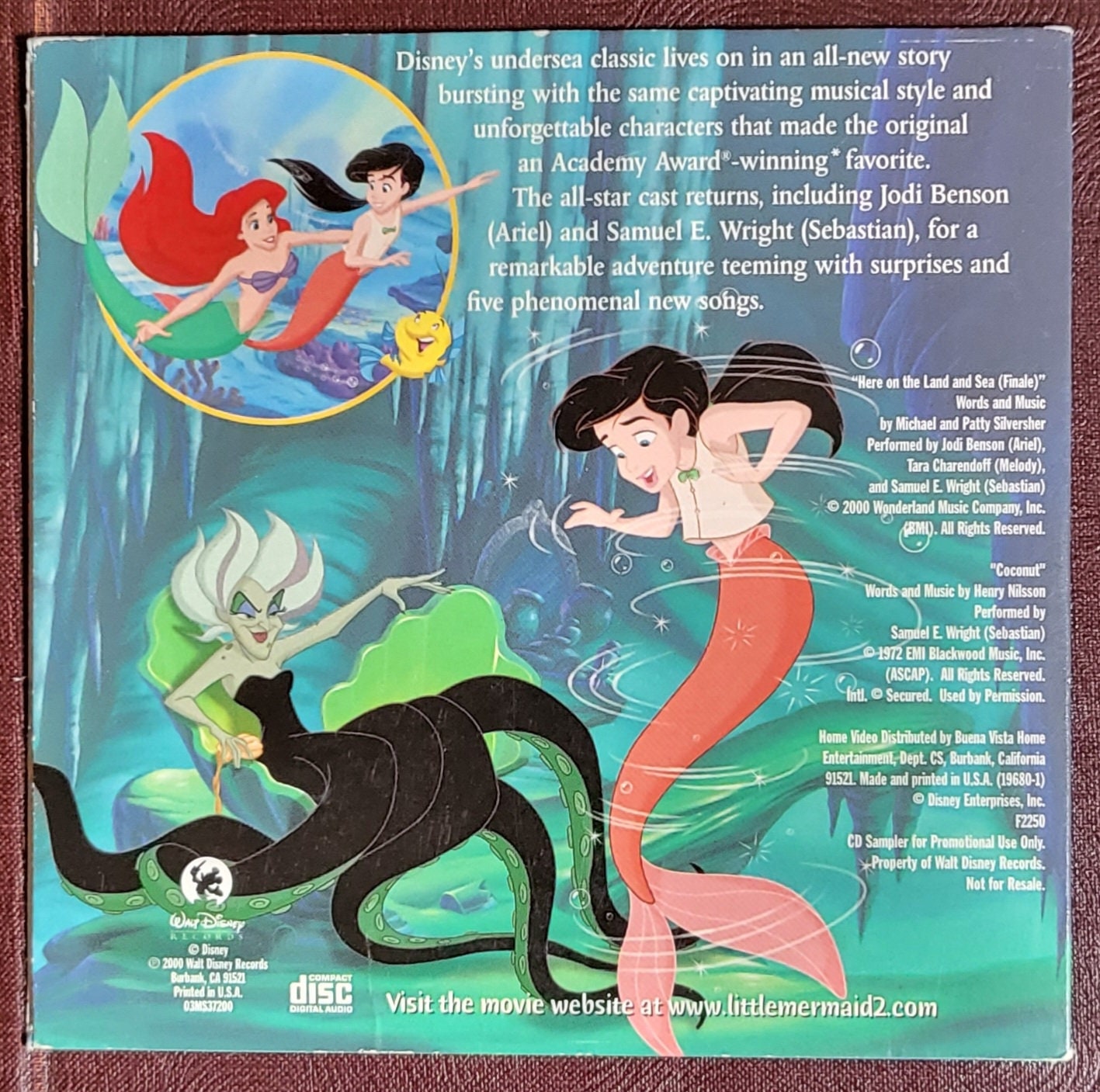 The Little Mermaid II: Return to the Sea - Vintage Children The Little Mermaid II: Return to the Sea - Vintage Children