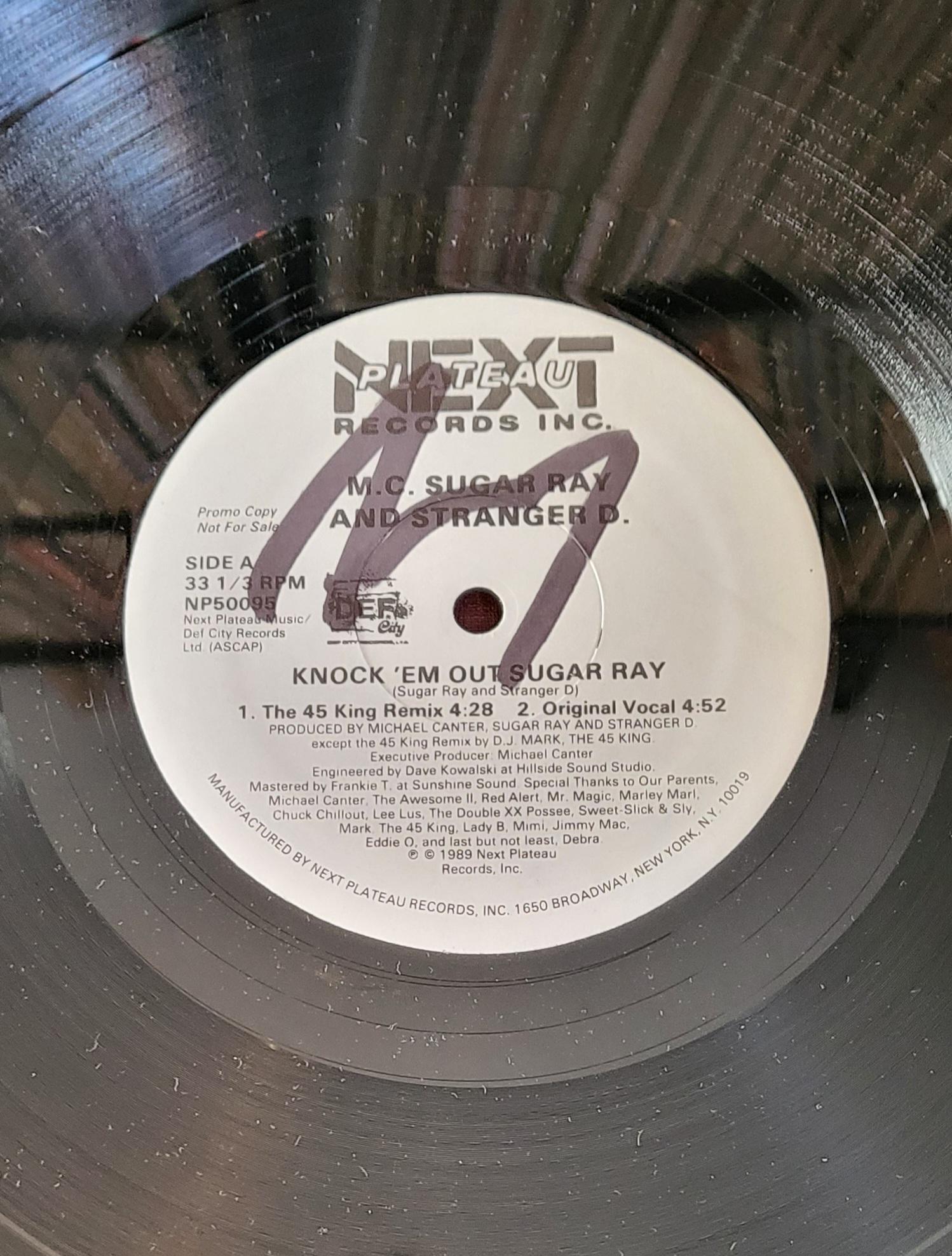 MC Sugar Ray - Knock 'em Out: 1989 Vintage Rap Vinyl LP - Etsy