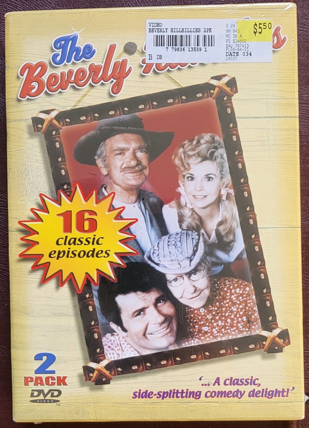 The Beverly Hillbillies Pack 16 Classic Episodes TV Show 2x DVD Box Set