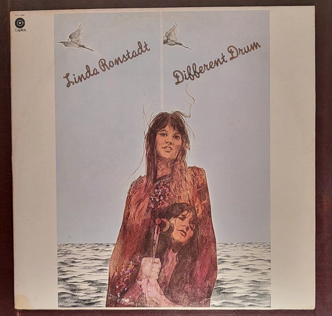 Lyrics To Different Drum By Linda Ronstadt Linda Ronstadt : Different Drum 1974 Vintage Classic Folk Rock Vinyl LP