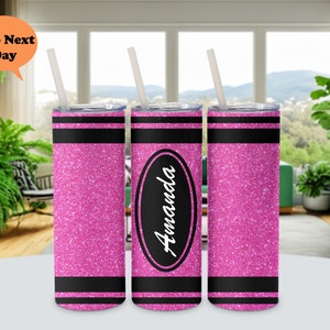 Custom Glitter Name Tumbler, Custom Tumbler Glitter ,Custom Glitter Tumbler, Summer Gift Tumbler, Glitter 20oz Tumbler ,Cute Custom Gift Cup