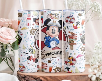 Mickey and Friends Disney Cruise 2026 Tumbler 20oz Stainless Steel