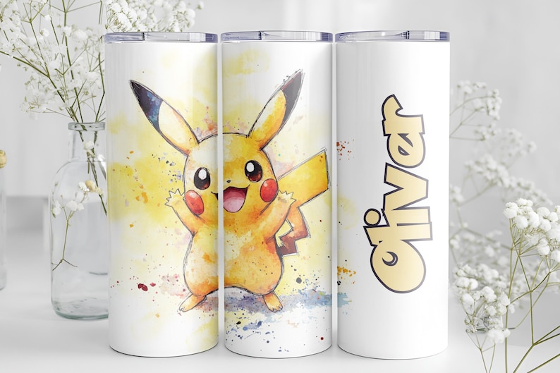 Pokemon Cup Personalized 20oz Tumbler