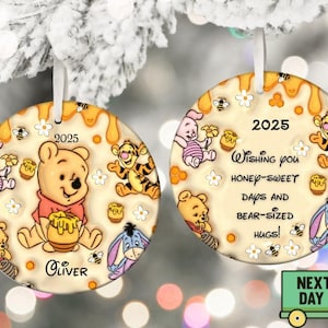 Winnie the Pooh Ornament - Etsy