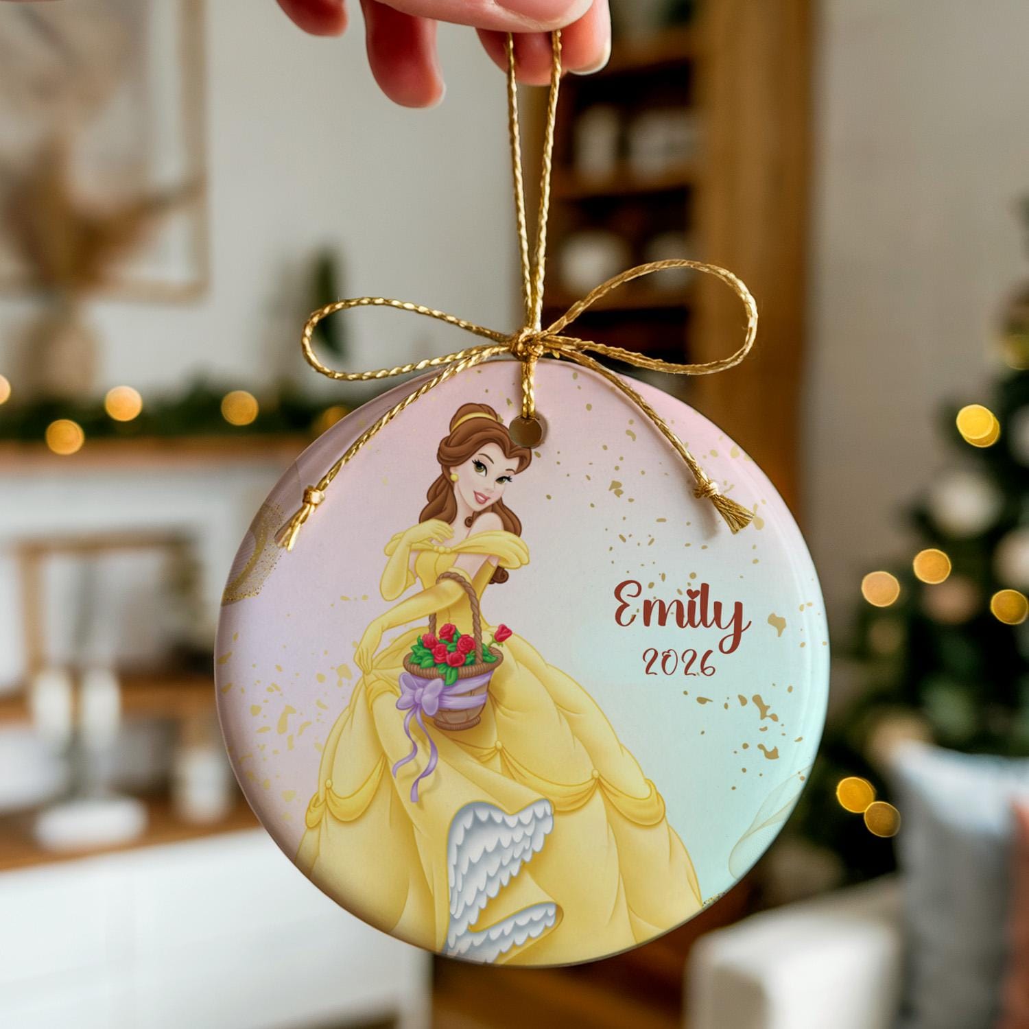 Belle Ornament - Etsy