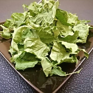 Mulberry Leaf - Morus alba L. / Organic dry and cut mulberry leaves / Herbal remedy, tea / Available from 1 oz to 4 lbs