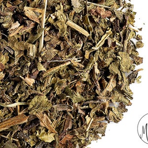 Comfrey  leaf - Symphytum officinale L. / Organic dry and cut comfrey leaves / Herbal Tea, Remedy / Available from 1 oz to 4 lbs