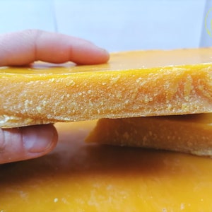 Bee wax block / Natural Raw beeswax / Best DIY material - candle, soap, cream, medicine/ Available from 100 to 1000 grams