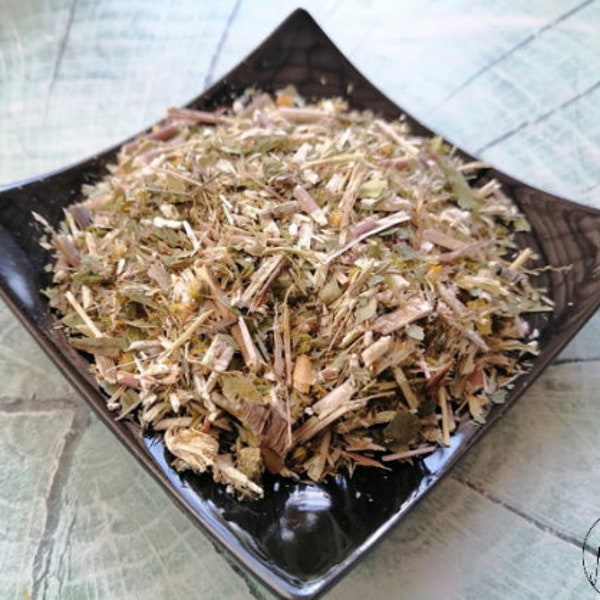 European Goldenrod herb - Solidago virgaurea L./ Organic dry and cut / herbal tea, remedy/ golden rod / Available from 1 oz to 4 lbs