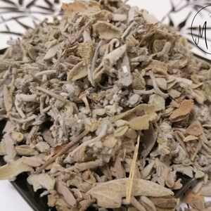 Salieblad-Salvia Officinalis L./Biologische droge en gesneden salieblaadjes, salvia/Kruidenremedie, thee, magische plant/Verkrijgbaar van 1 oz tot 4 pond/