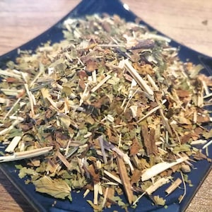 Meadowsweet  Herb  / Available from 1 oz to 4 lbs  - Filipendula ulmaria L. / Organic, herbal, tea, remedy - Dry and cut herb