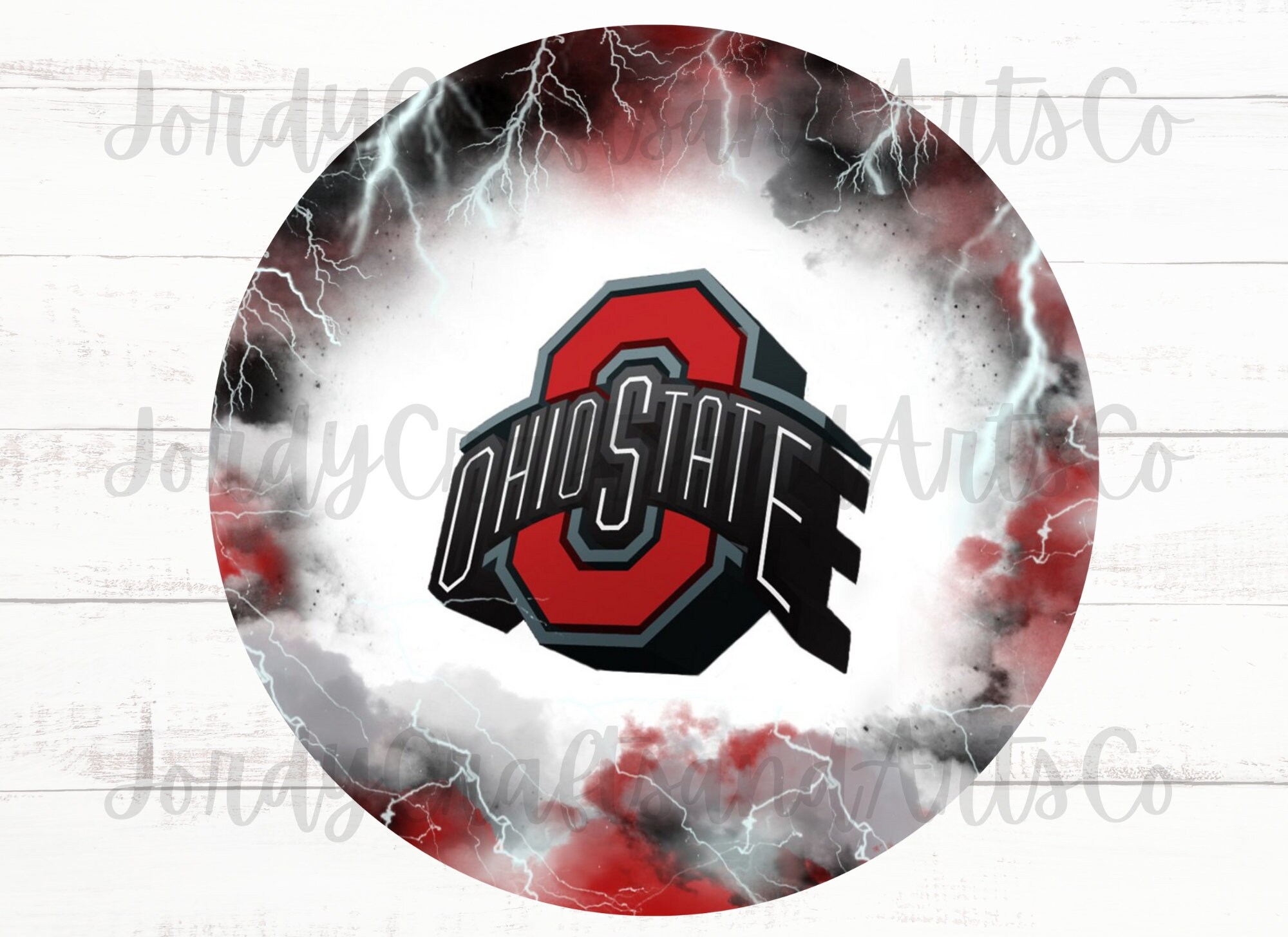 OSU Flag Football Creative Ohio State Fan Gift - Personalized Gifts:  Family, Sports, Occasions, Trending