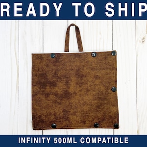 Small Insulated Feeding Bag Cover with pockets for ice packs - fits Infinity 500mL Feed Bags