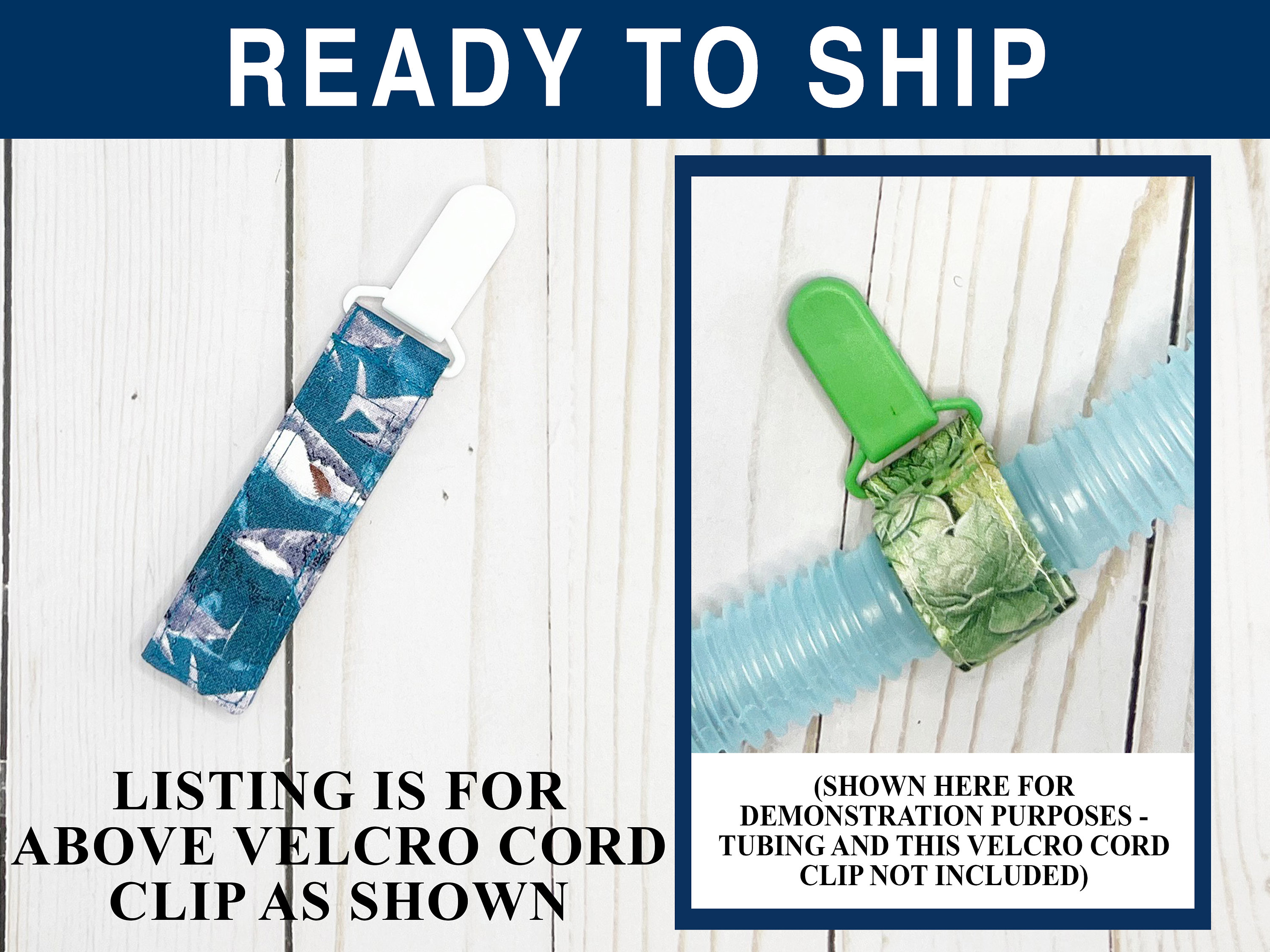 Adjustable Tube Cord Clip to manage medical cords including feeding tubes, IVs, ventilator circuits, and more!