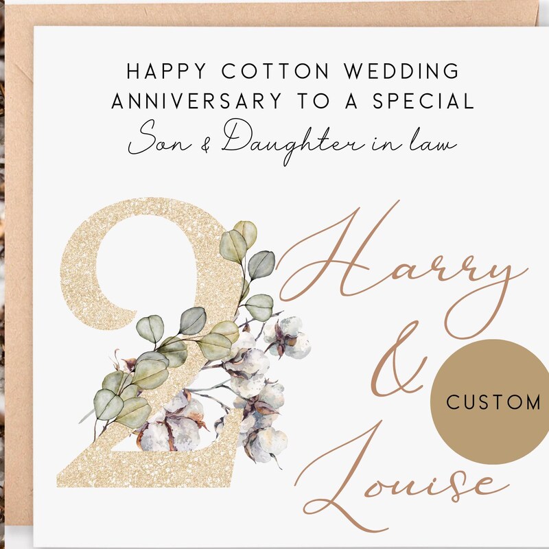 Anniversary Cards Daughter and Son in Law - Etsy UK