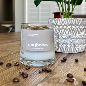 Vietnamese Coffee Candle | Coconut Soy Wax | 8oz
