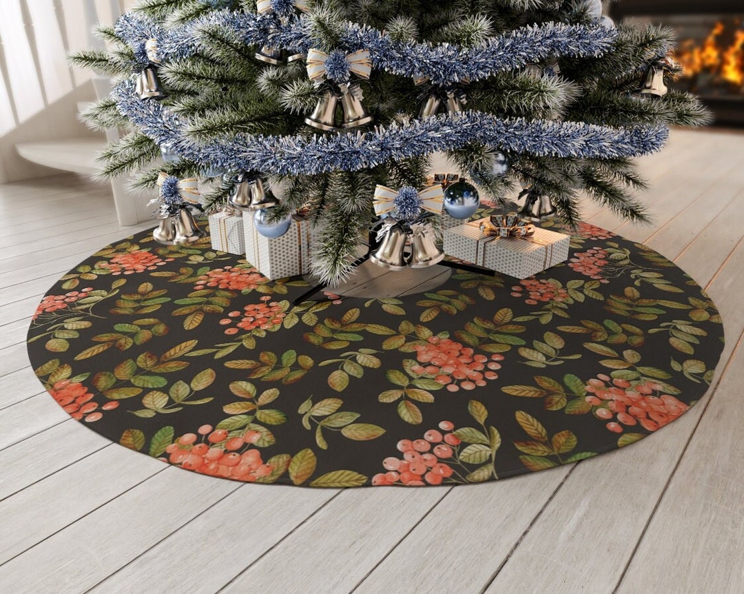 Tree Skirt Dark Cottagecore Gothic Christmas Decor Cottagecore Tree ...