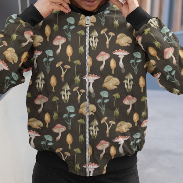 Mushroom Jacket Etsy