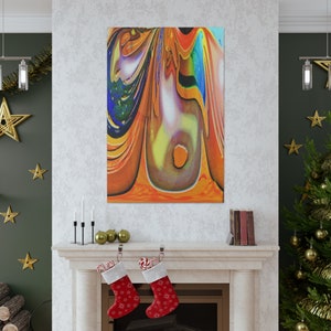 WallDecorGift デジタルアートプリント 抽象芸術にインスパイアされたコレクション ウォールアート 秋 秋の色 ギフト