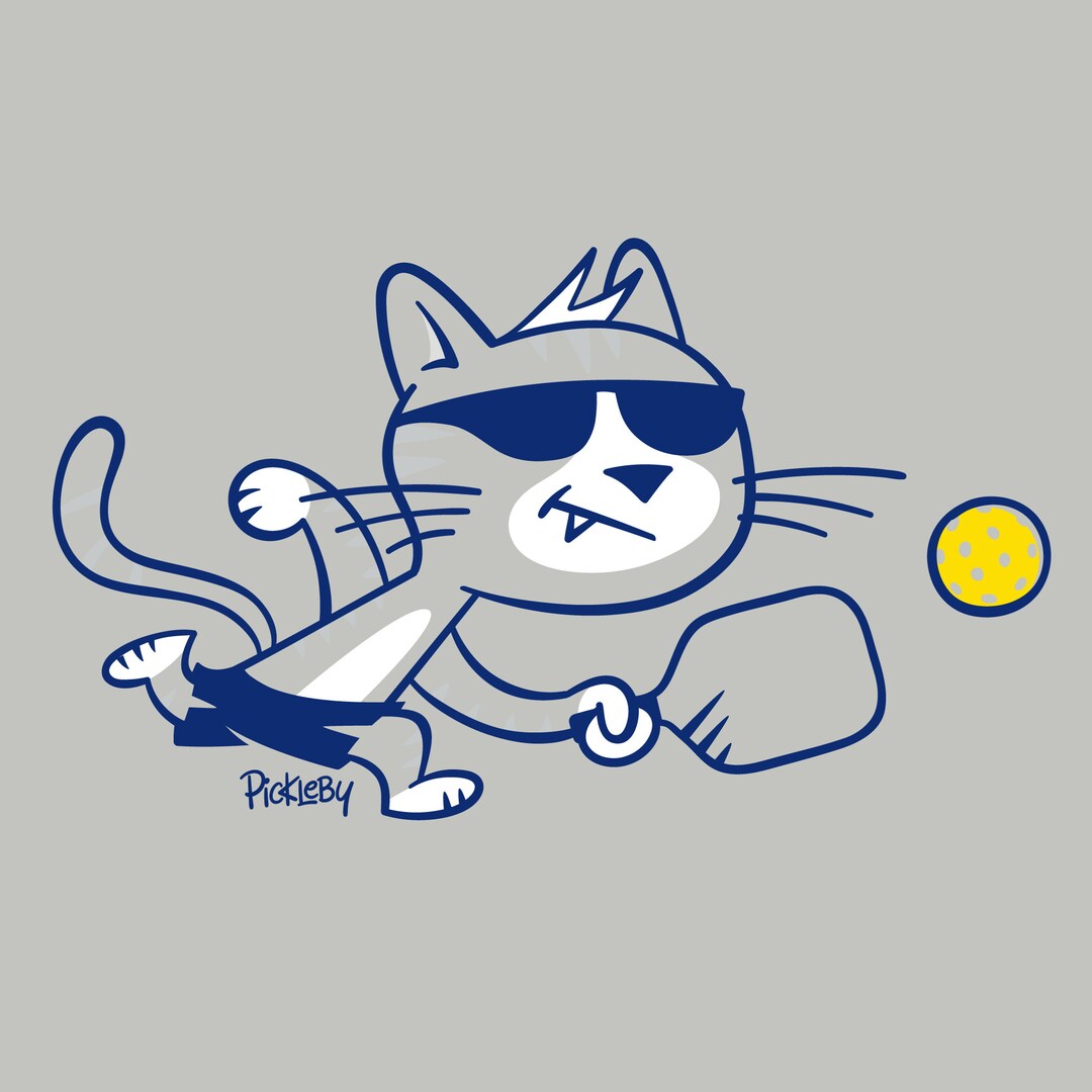 Pickleball Cat Tshirtunisex, Pickleball Tshirt, Pickleball Gifts, Gifts for Women, Gifts for