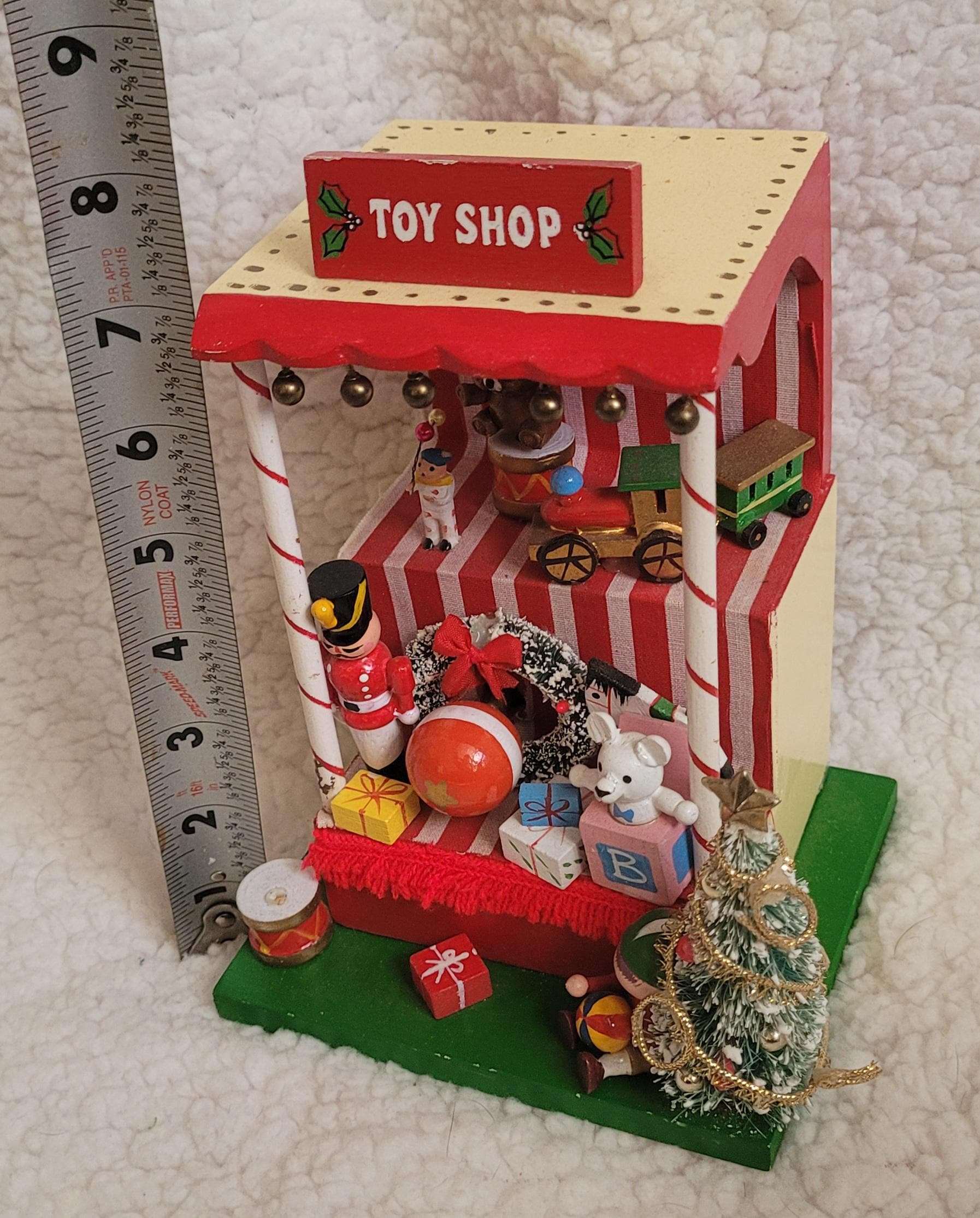 ヴィンテージ レア エネスコ クリスマス トイショップ オルゴール