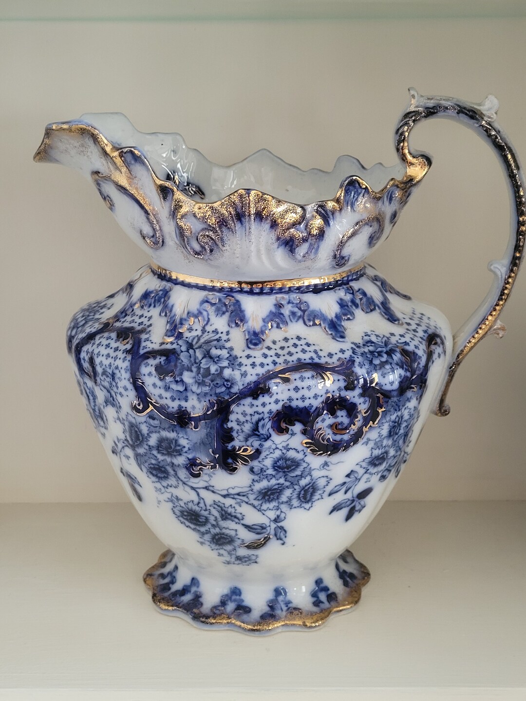 フェルステンベルグ Victorian Style FURSTENBERG Large Porcelain Pitcher - Etsy