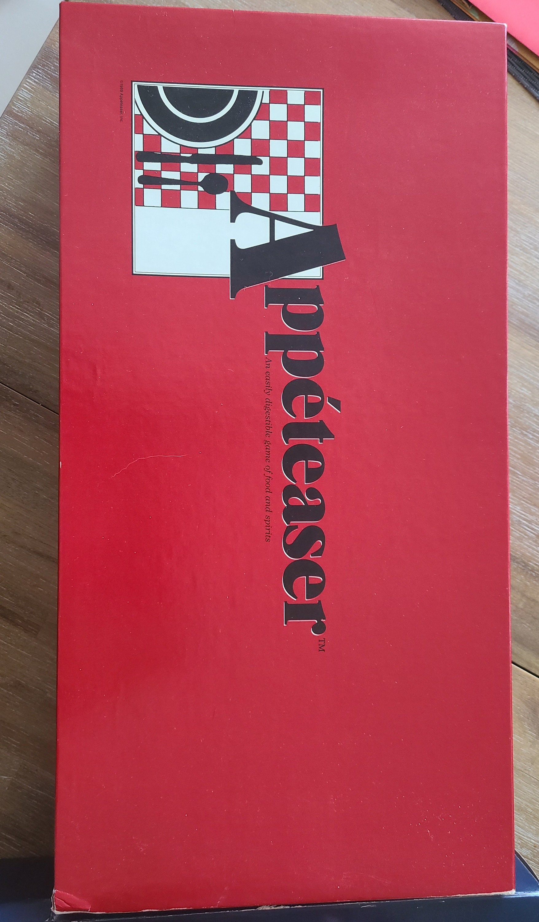 Vintage Board Game Appeteaser 1989 an Easily Digestible Game of Food ...