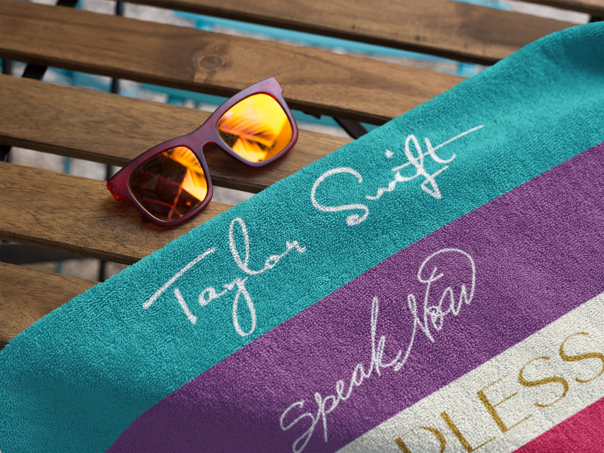 TTPD Album - Taylor Albums Beach Towel - Unique taylor version Gift