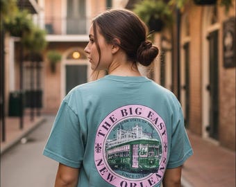Unisex New Orleans 'The Big Easy' Streetcar T-Shirt | Southern State of Mind