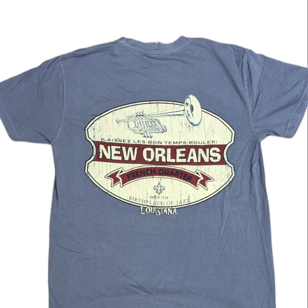 Unisex New Orleans/ Birthplace of Jazz Garment dye T-shirt