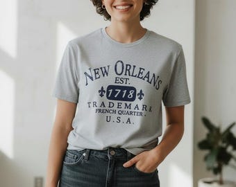 New Orleans French Quarter Since 1718 Tee