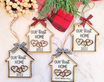 nasz pierwszy dom svg. nasze pierwsze ozdoby domowe svg. pierwsze ozdoby domowe svg. ozdoba świąteczna svg. glowforge christmas svg. plik laserowy svg