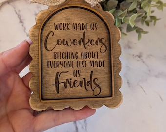 Coworkers ornaments svg. coworker gifts svg. coworkers car charms svg, car charms svg. ornaments svg, funny svg, funny laser files. file