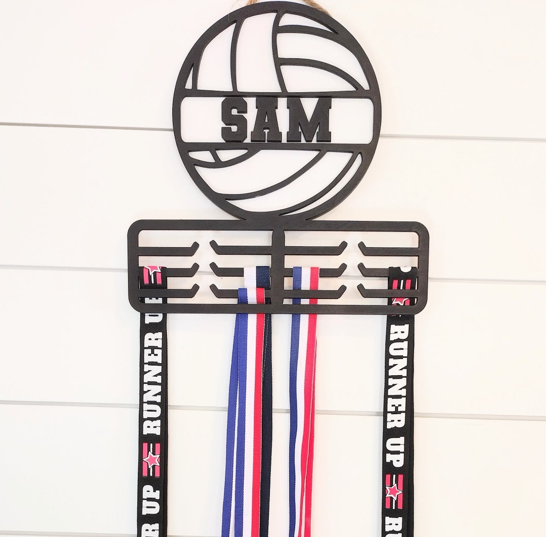 Volleyball Medal Holder Svg. Volleyball Laser Files. Volleyball Svg.volleyball Gifts Svg