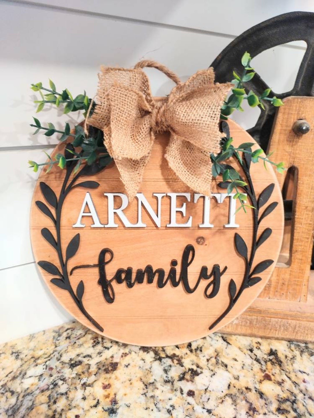 Door Hanger Svg. Door Hanger Laser Files Svg. Family Sign Svg. Family ...