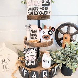 cow tier tray svg. cow tiered tray svg. cow signs svg. cow bundle svg. cow laser bundle svg. farmhouse tier tray svg. farmhouse tiered tray