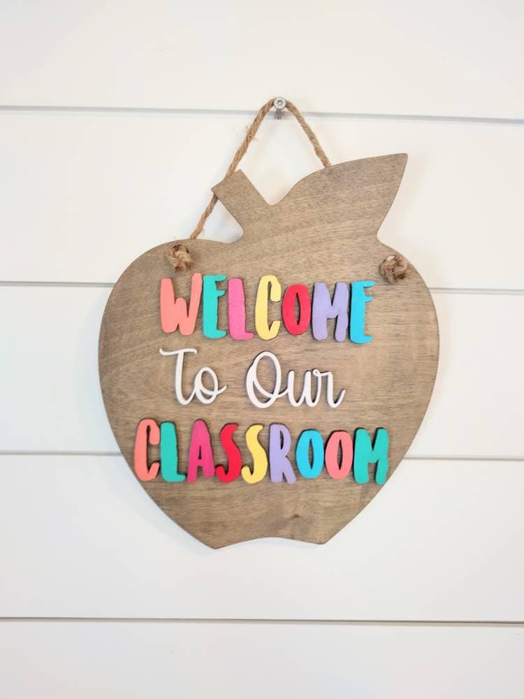 Teacher Apple Svg. Teacher Signs Svg. Teacher Gifts Svg. Etsy